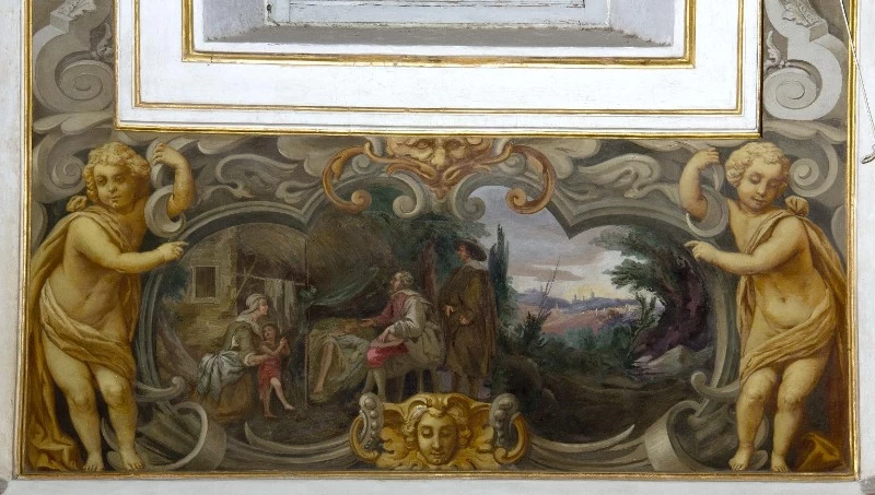 Gian Giacomo Barbelli - Visitare gli infermi, chiesa di San Giovanni della Carità, Crema